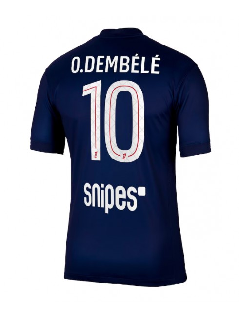 Paris Saint-Germain Ousmane Dembele #10 Heimtrikot 2025-26 Kurzarm Paris Saint-Germain Ousmane Dembele #10 Heimtrikot 2025-26 Kurzarm